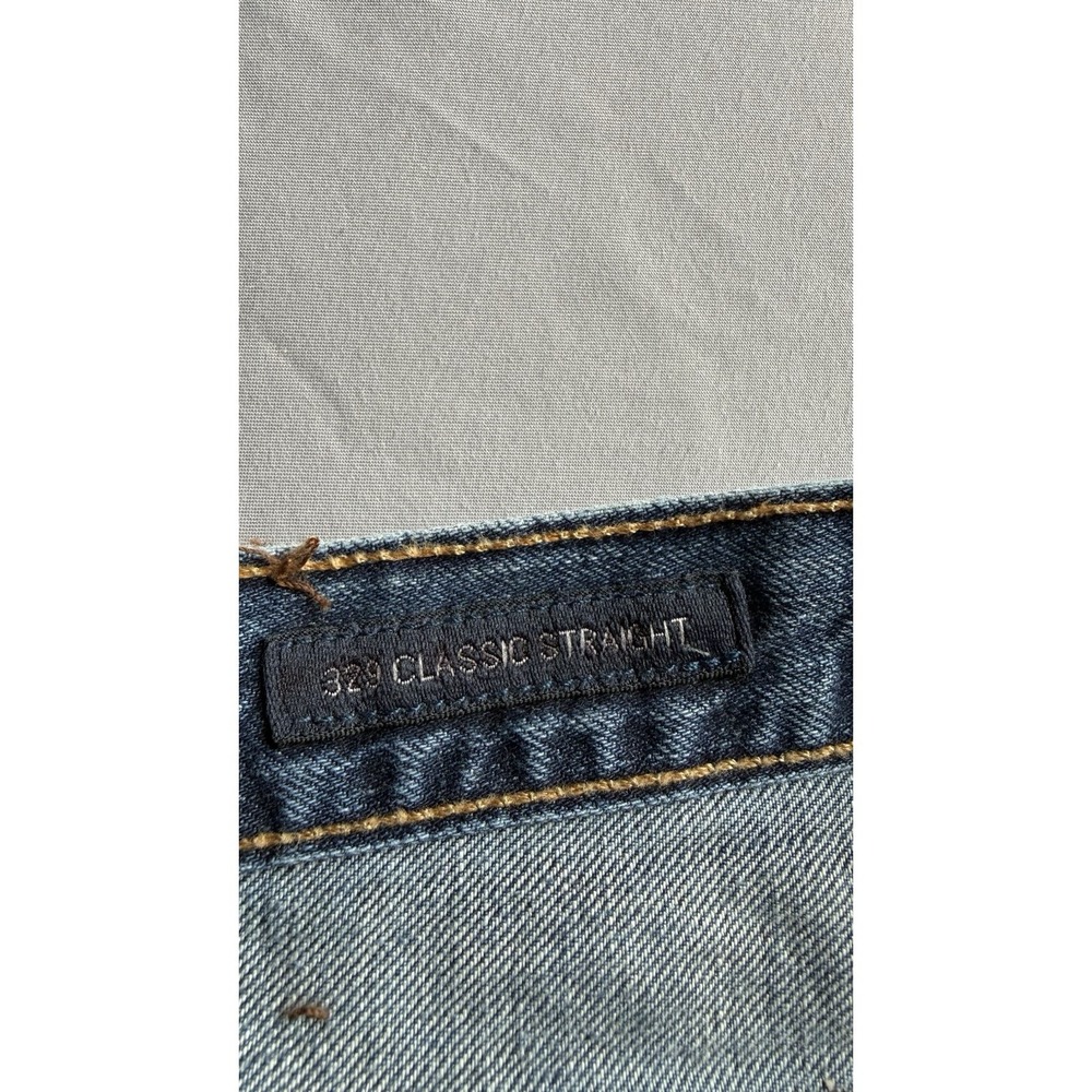 Men's GUC Lucky Brand Jeans Size 42 x 32 Classic Fit Medium Wash Denim - Picture 5 of 7